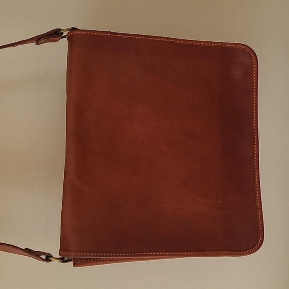 I-Medici Firenze Genuine Leather Messenger Work School Bag Unisex